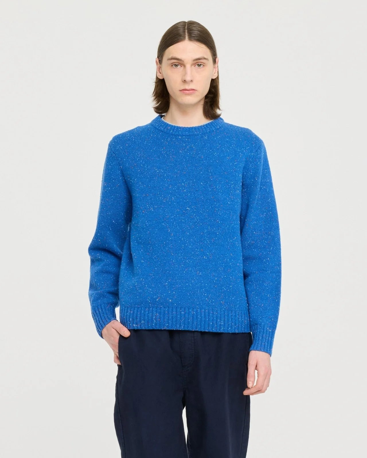 Starry Night Sweater Tops Castart Blue S