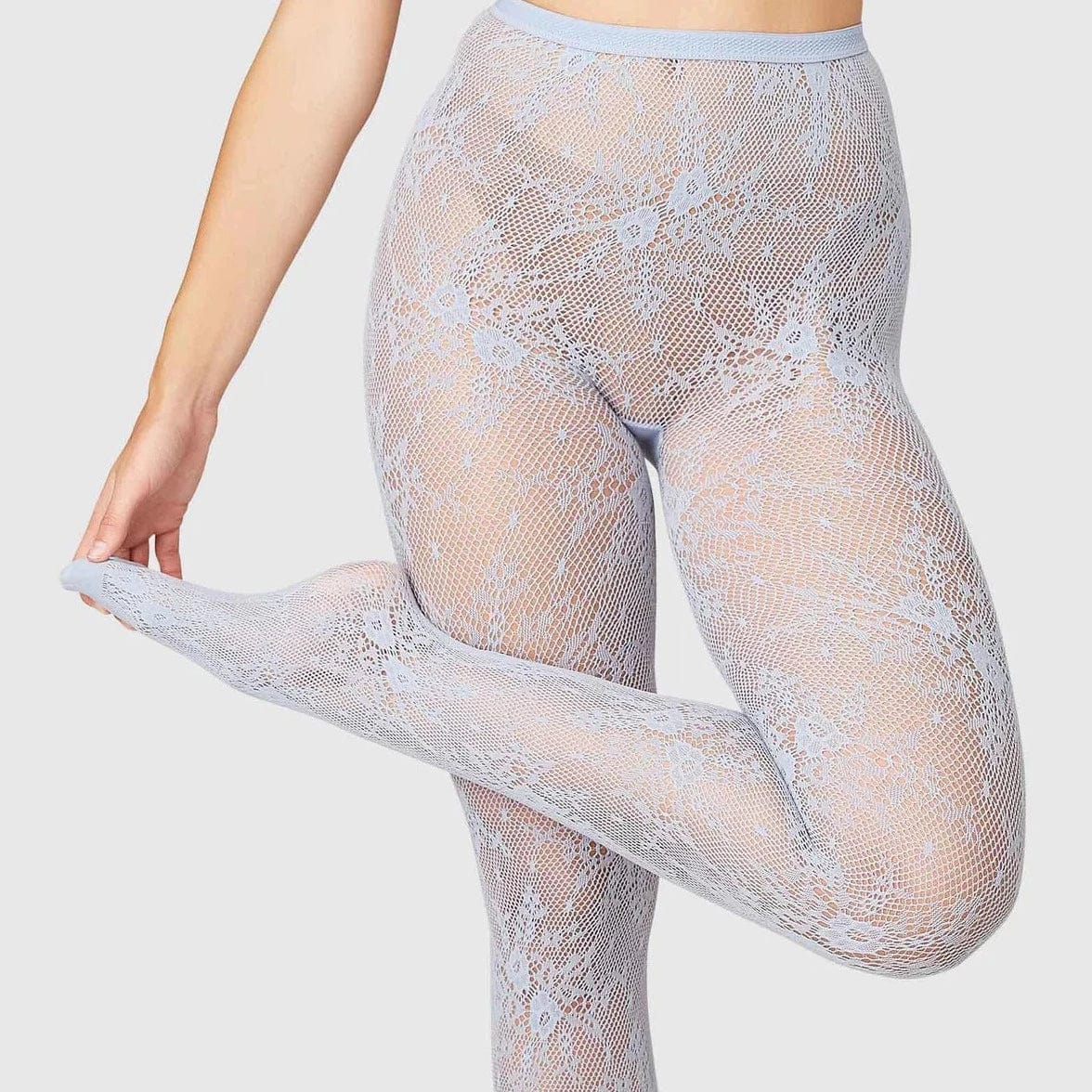 Rosa Lace Tights Socks Swedish Stockings