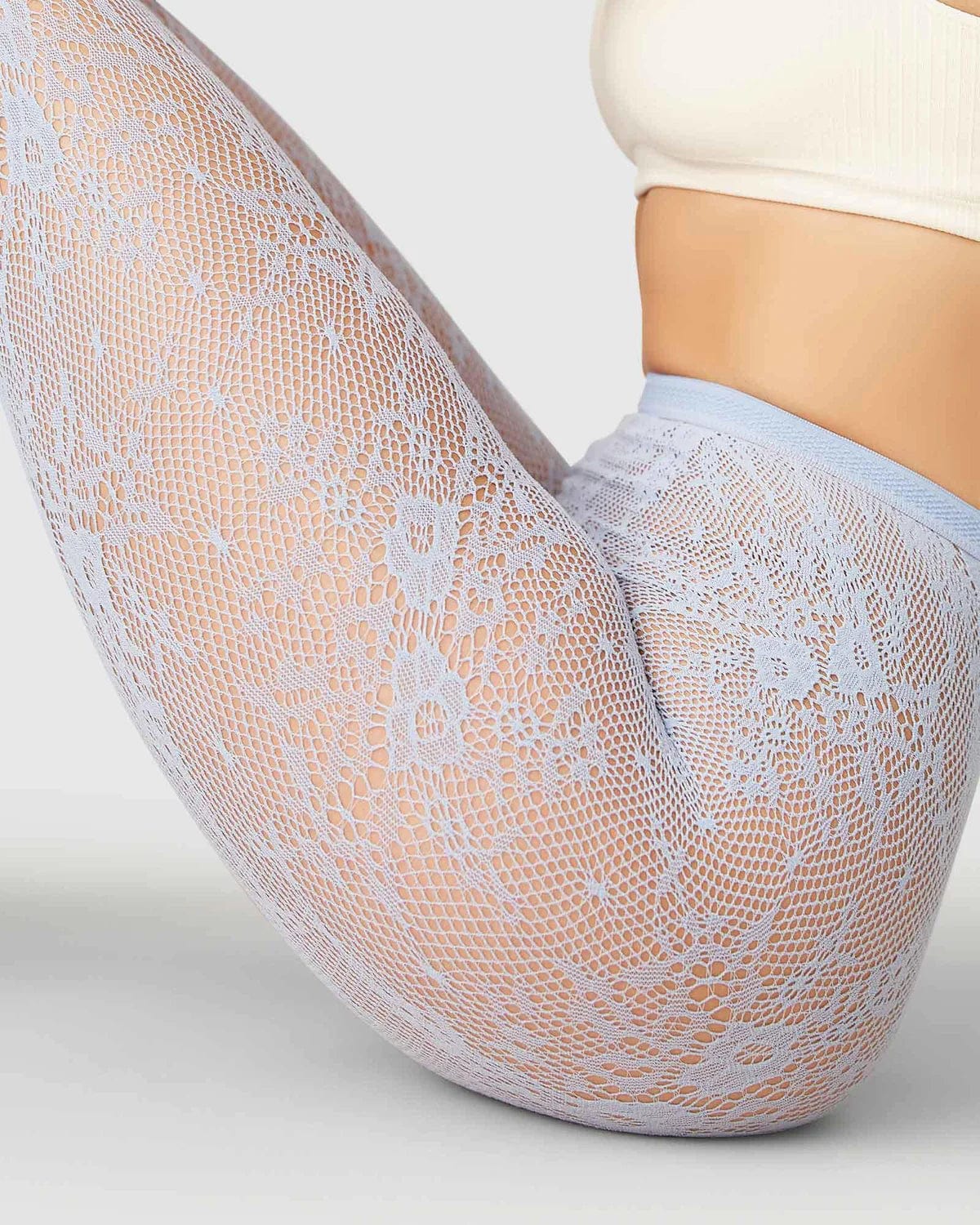 Rosa Lace Tights Socks Swedish Stockings