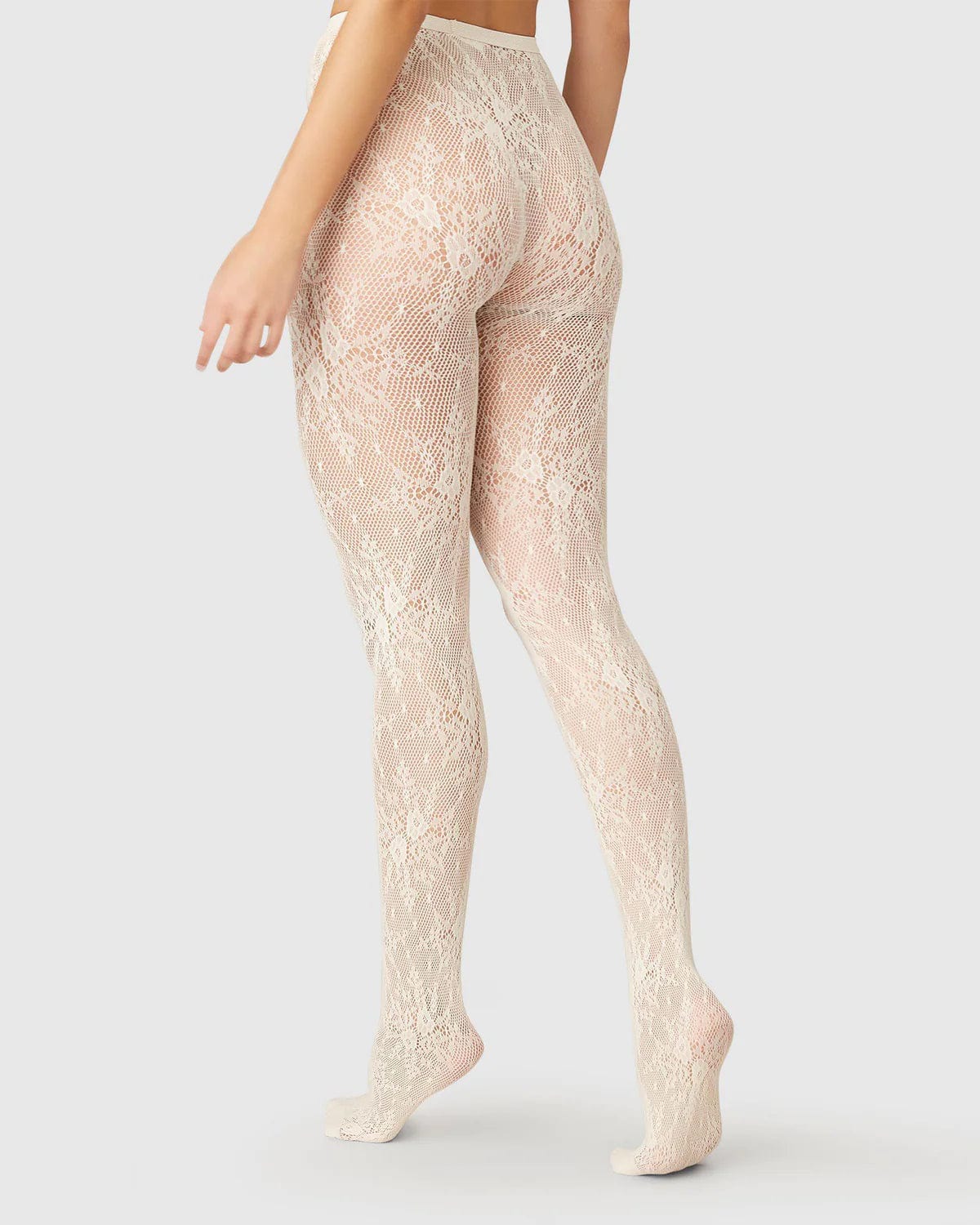 Rosa Lace Tights Socks Swedish Stockings