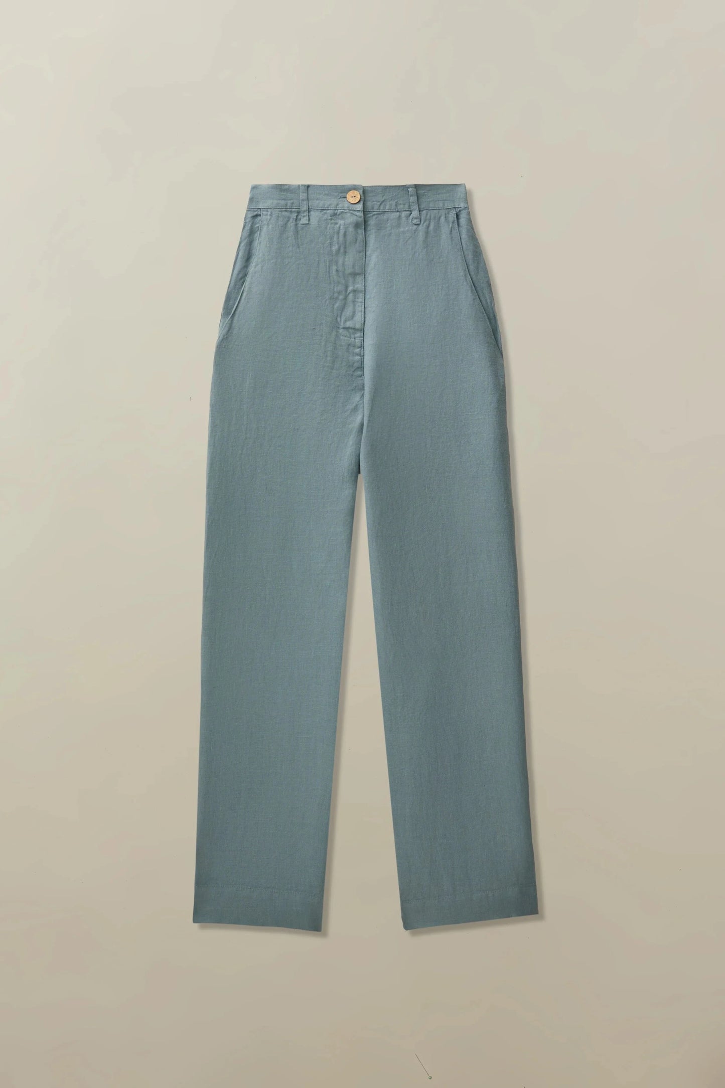 Lightweight chambray linen pant