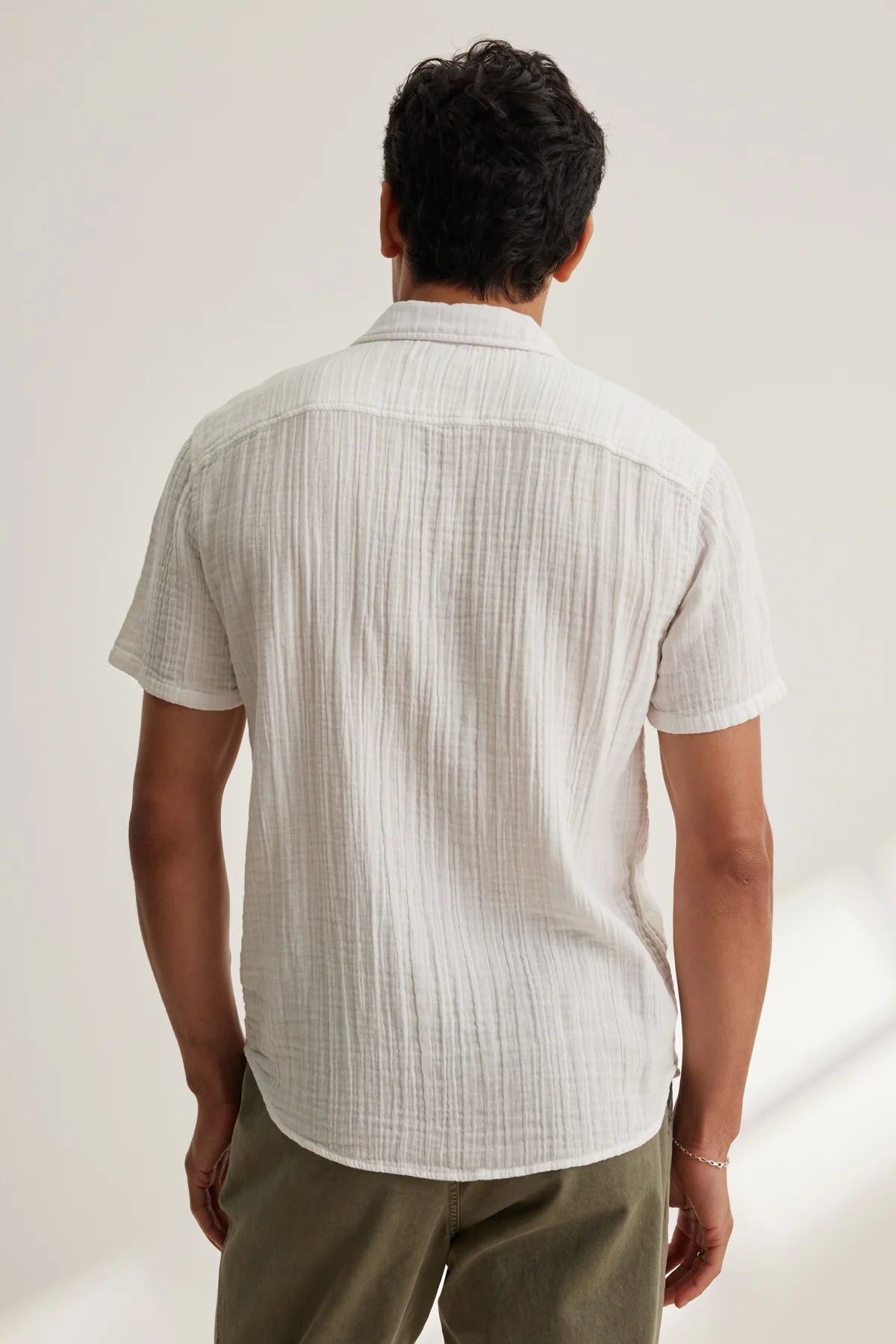 Christian S/S Button Down Tops Velvet by Graham & Spencer