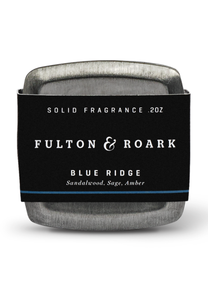 Solid Cologne 2 oz. Fragrance Fulton and Roark Blue Ridge