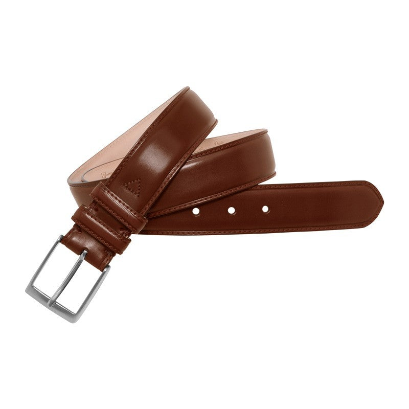 Leyva Suede Belt Medium Brown - Quality Shop