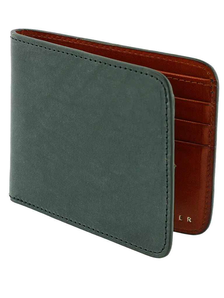 Leather Billfold Wallet 100% Italian Vegetable Tanned Leather Accessories Escuyer