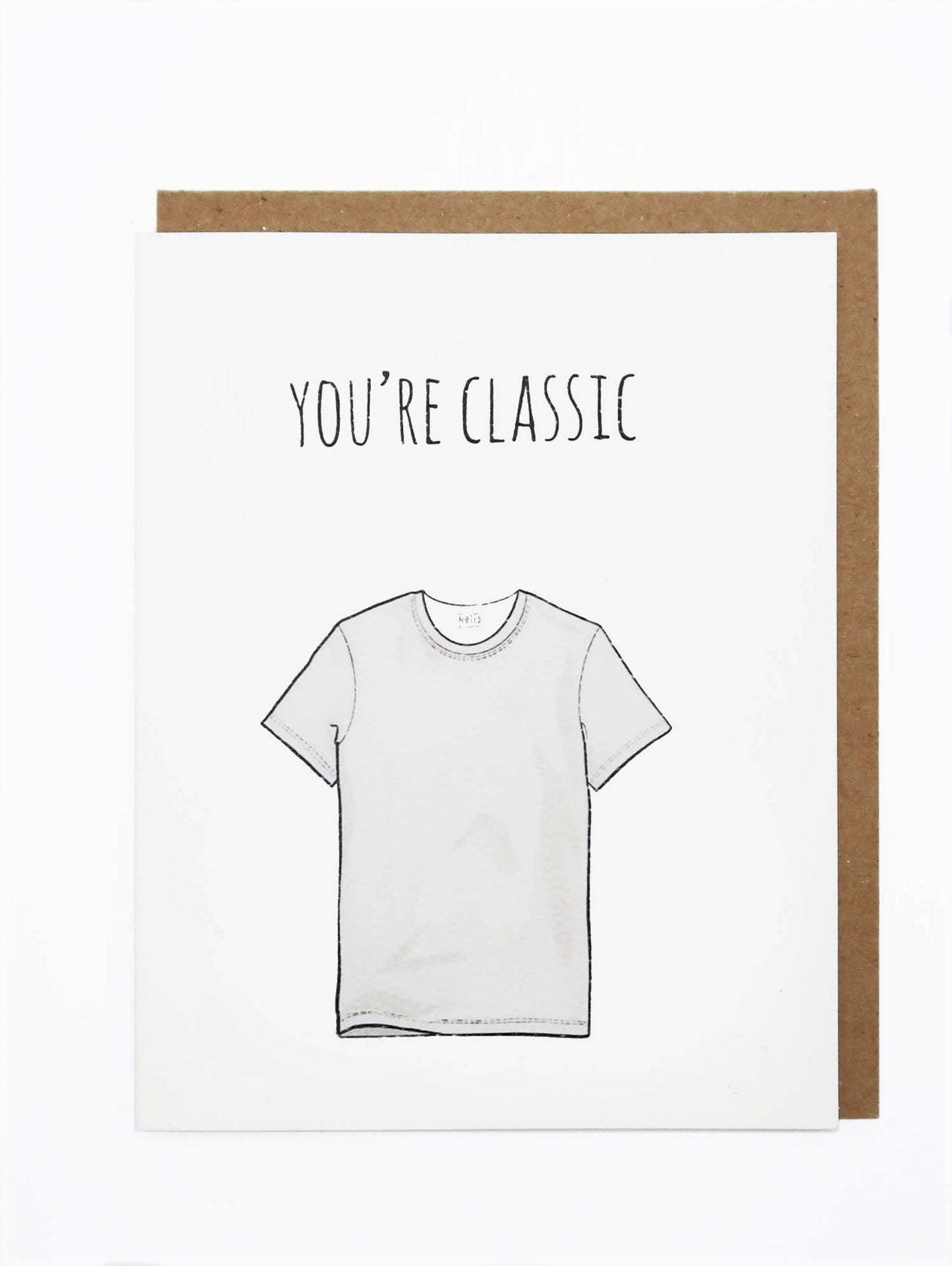 Classic Tee Cards Noted By Copine