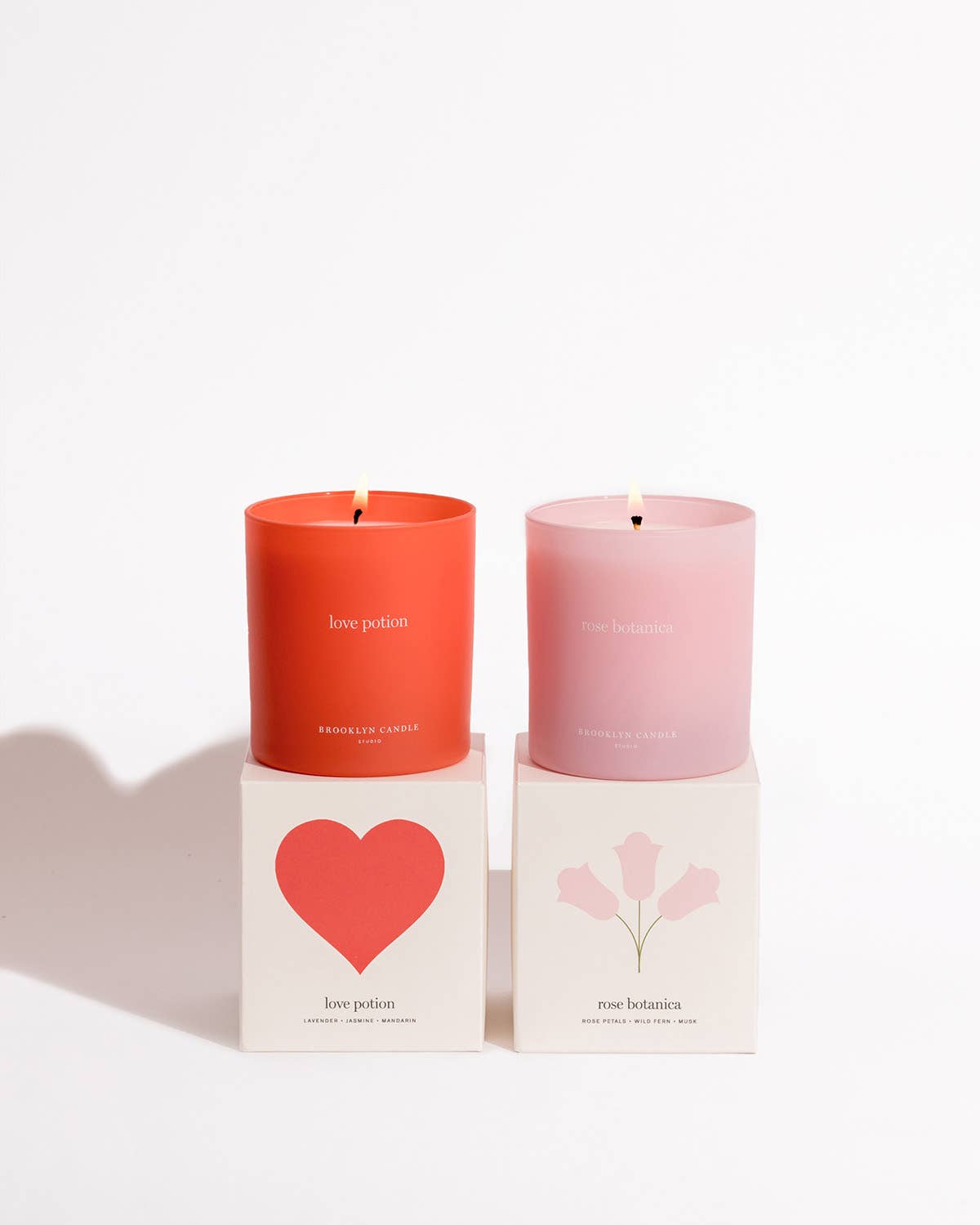 Rose Botanica Valentine's Day Candle Candles Brooklyn Candle Studio