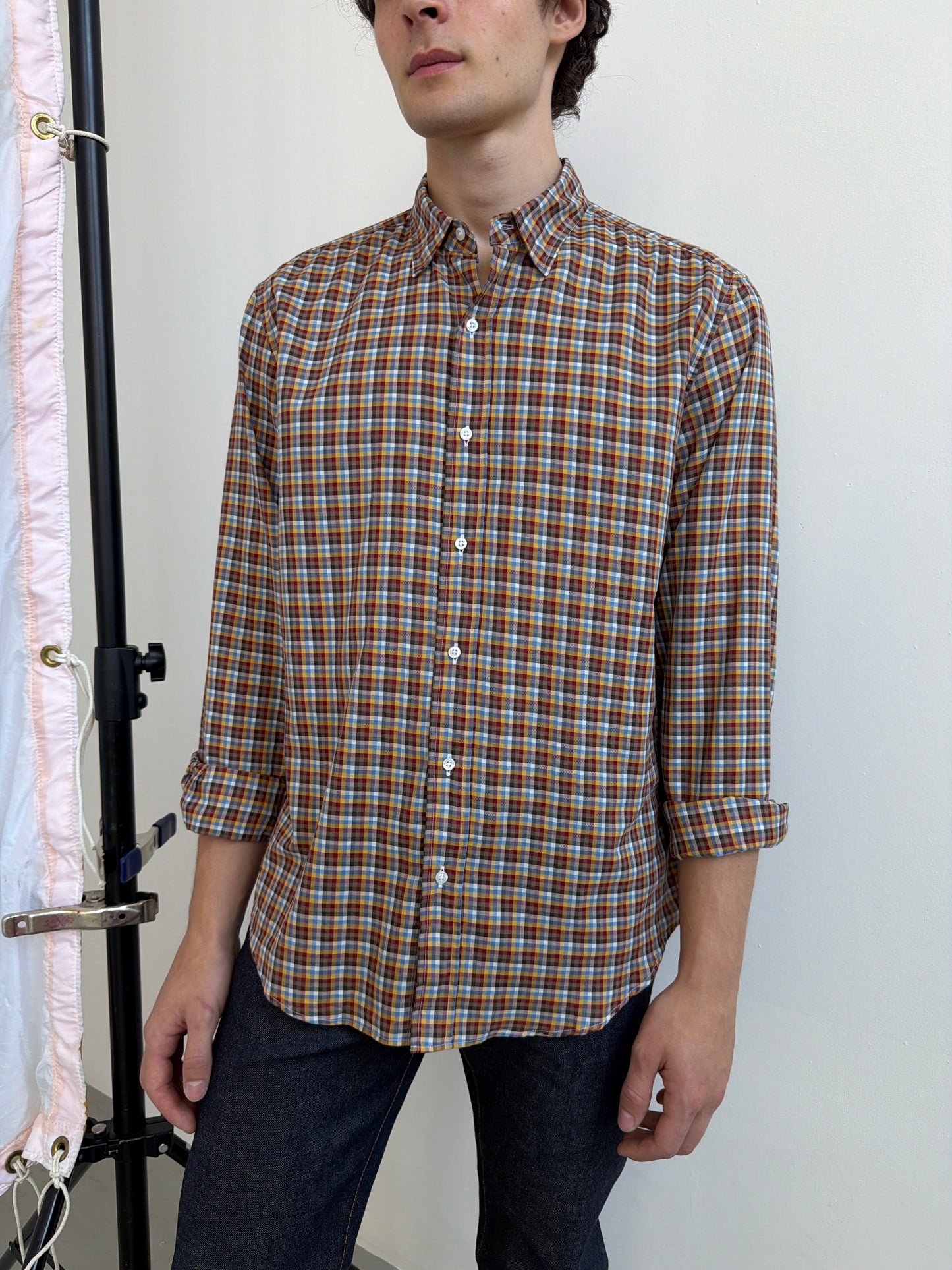 Finbar Woven Button Up Frank & Eileen - 4