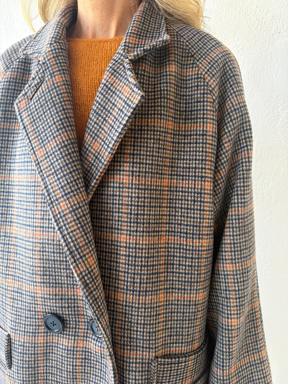 Agnes Coat in Double Faced Wool - 4
