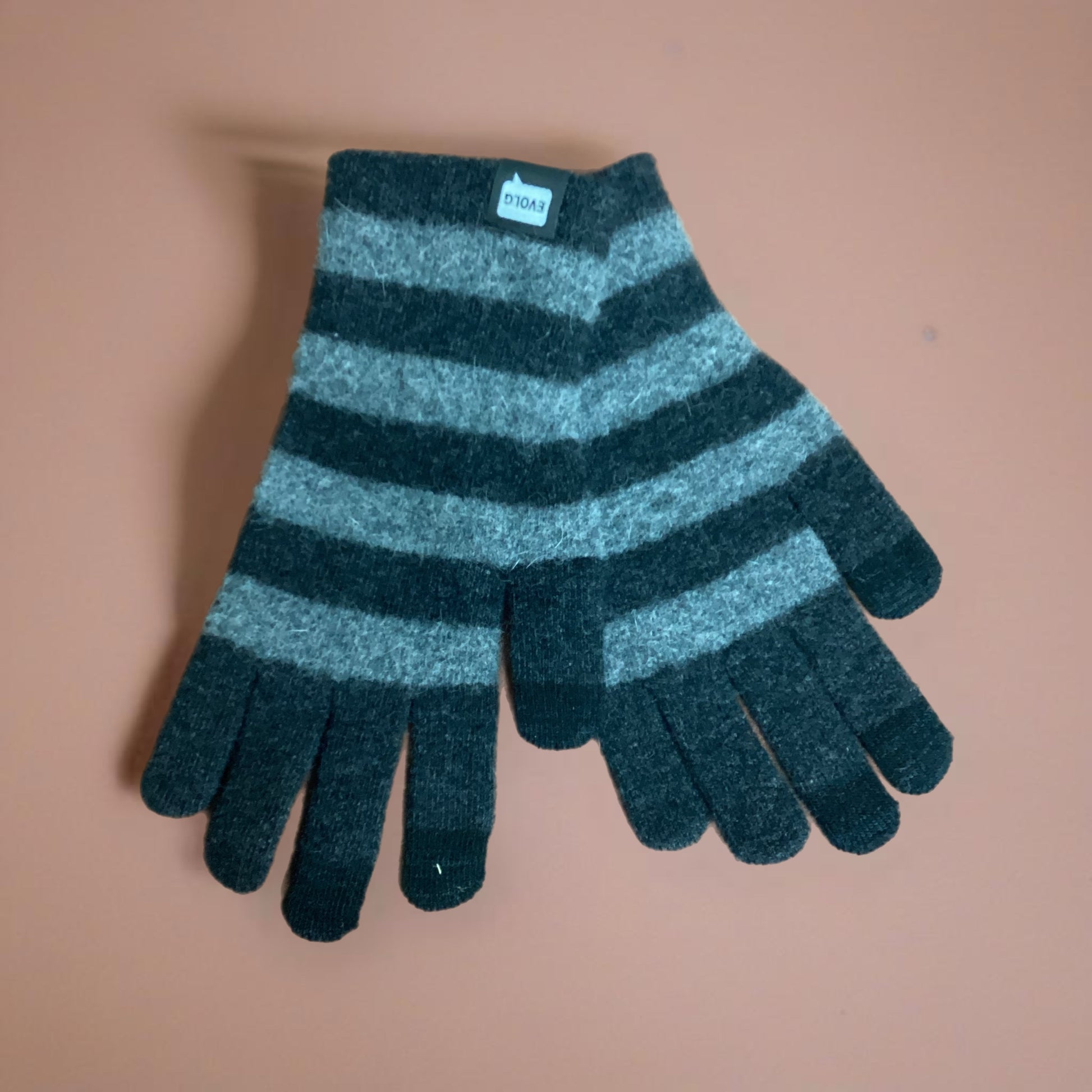 Marsh Knit Gloves Gloves Evolg Charcoal x Gray O/S