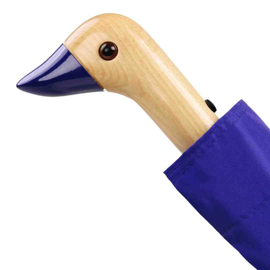 Royal Blue Compact Duck Umbrella  Original Duckhead US   