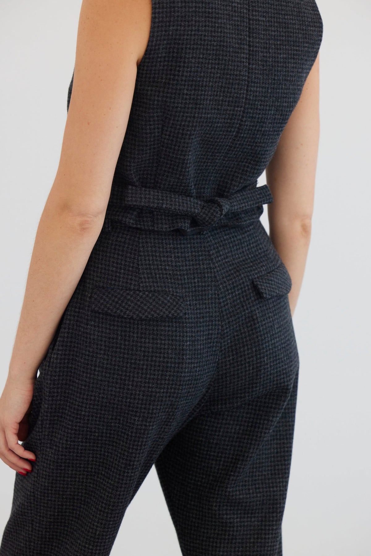 Sophia Tapered Pant in Wool Pants CHRISTINE ALCALAY - 3