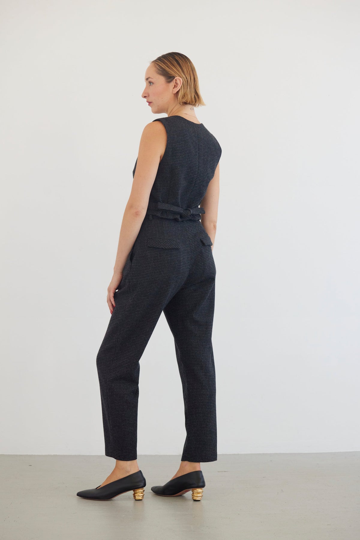 Sophia Tapered Pant in Wool Pants CHRISTINE ALCALAY - 5