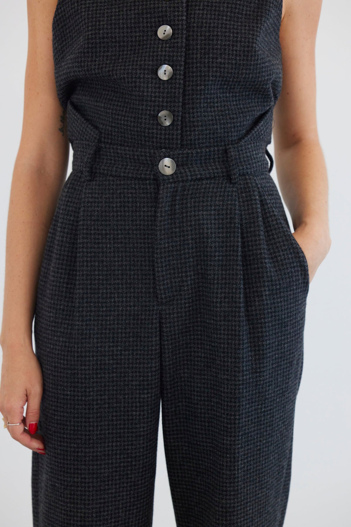 Sophia Tapered Pant in Wool Pants CHRISTINE ALCALAY - 4