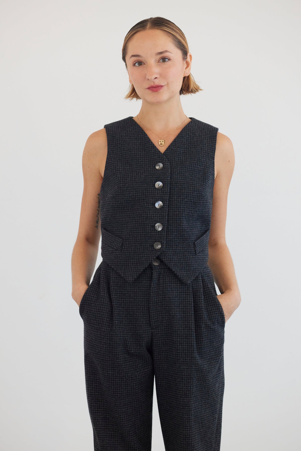 Annie Vest in Wool Vests CHRISTINE ALCALAY - 2
