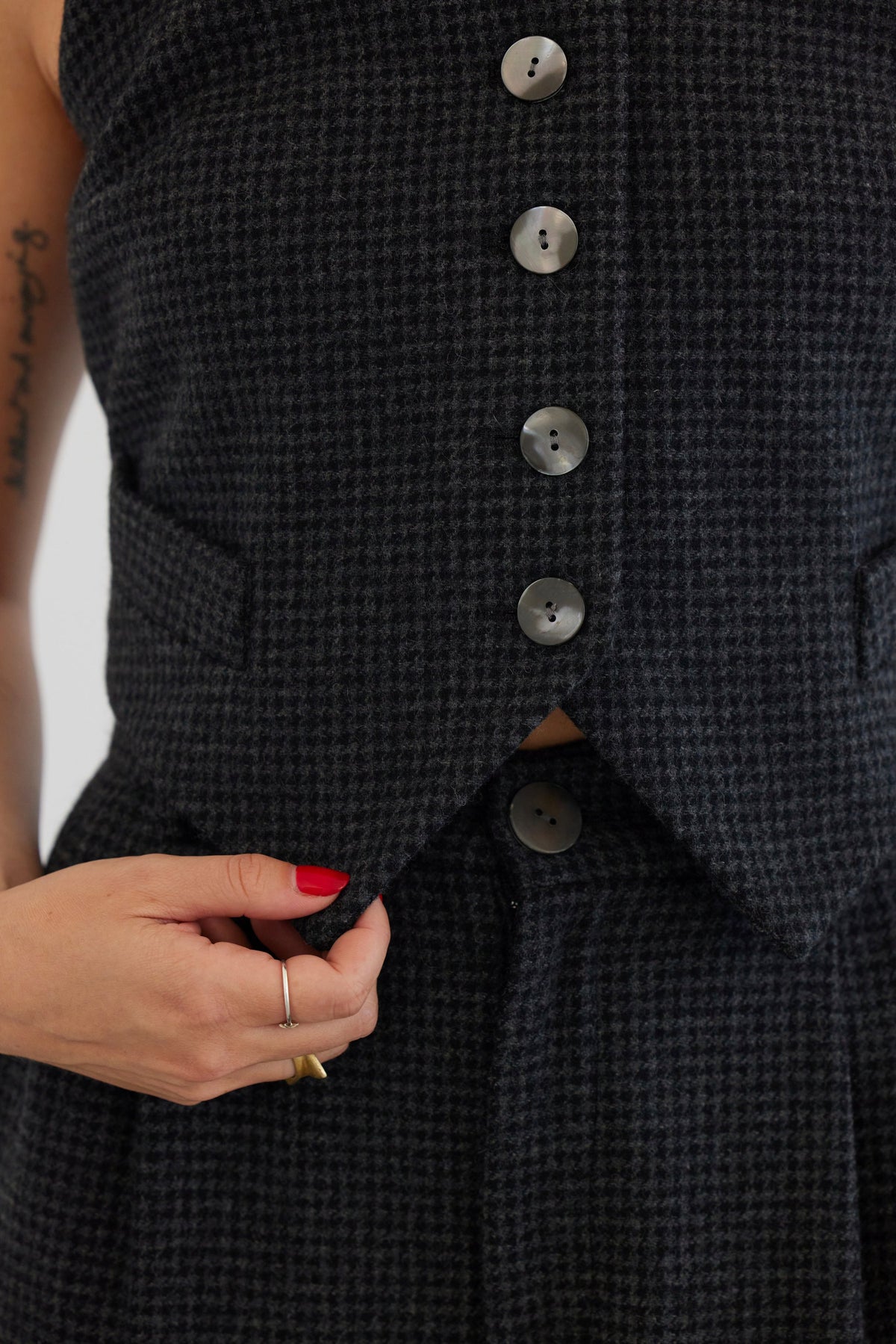 Annie Vest in Wool Vests CHRISTINE ALCALAY - 3