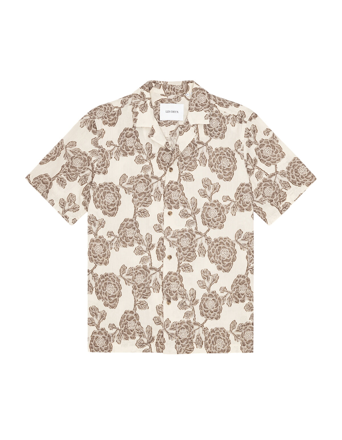 Lesley Flower Jacquard SS Shirt Shirts Les Deux
