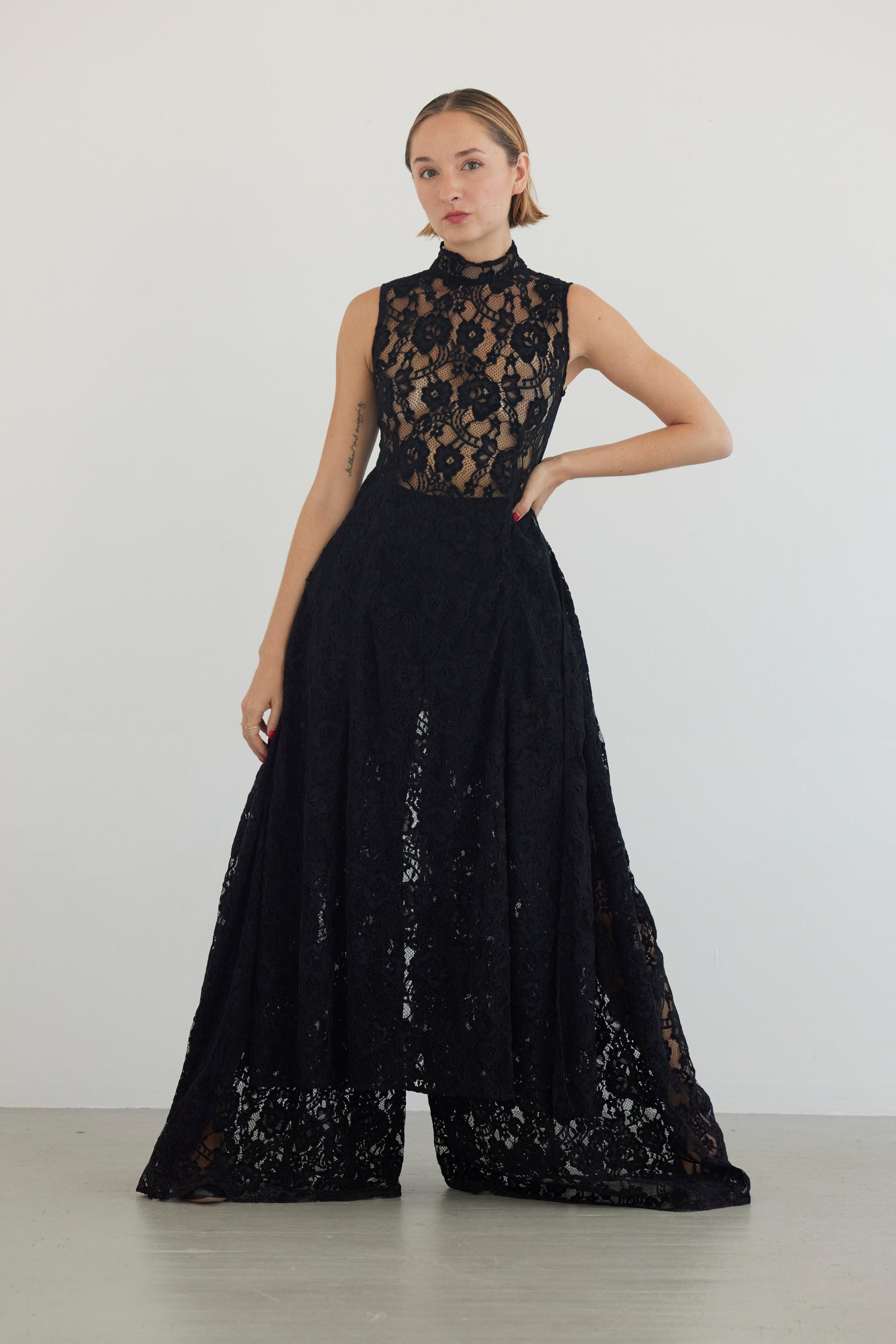 Eurie Dress in Lace - 3