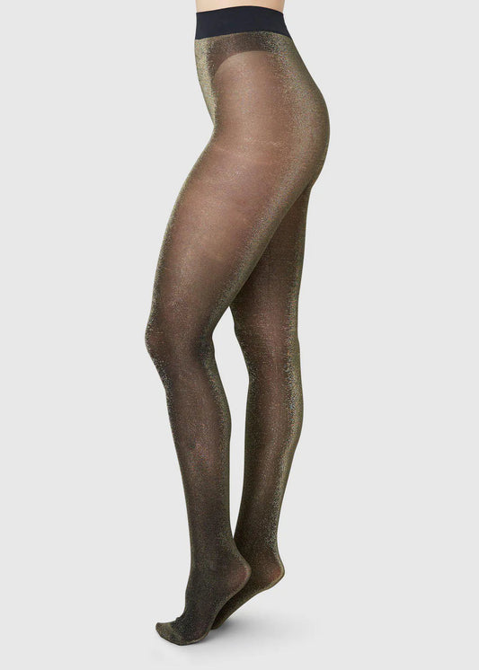 Tora Shimmer Tight Socks & Hosiery Swedish Stockings