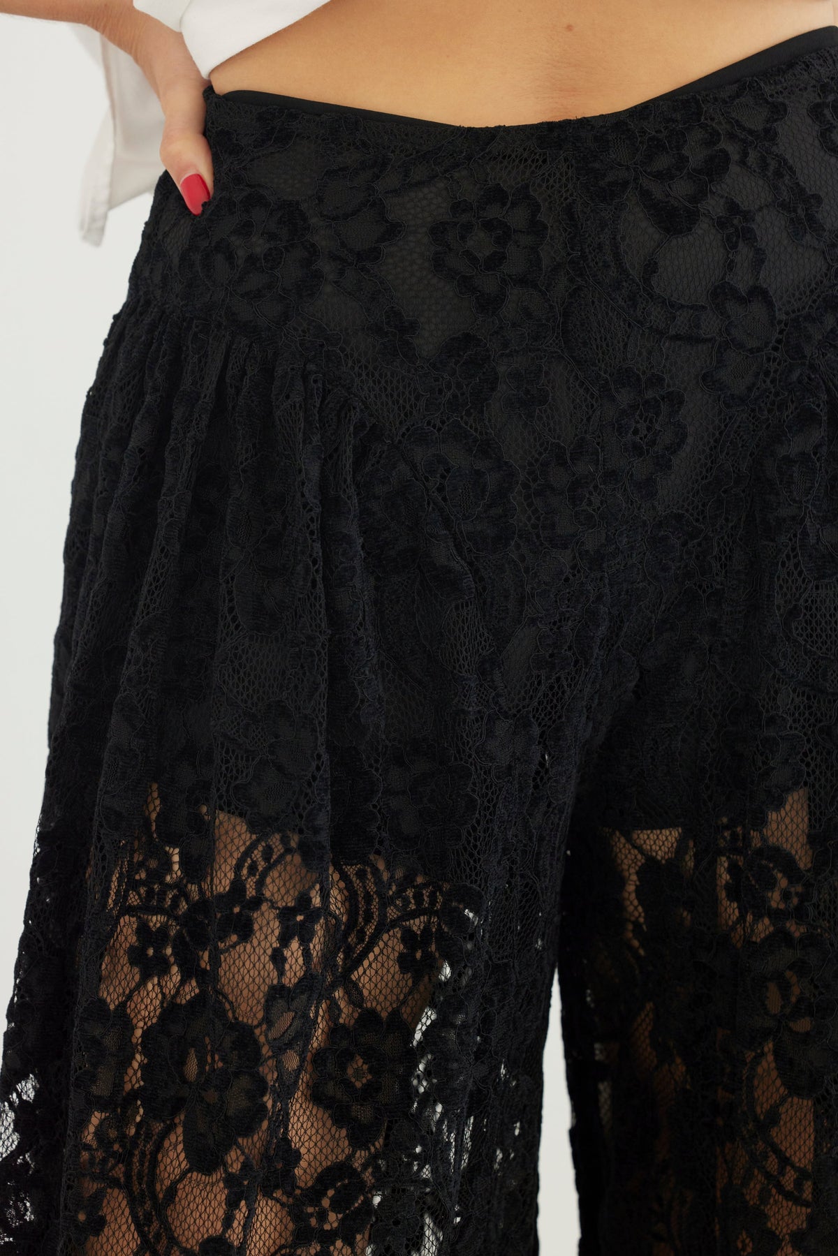 Victoria Pant in Lace Pants CHRISTINE ALCALAY - 12