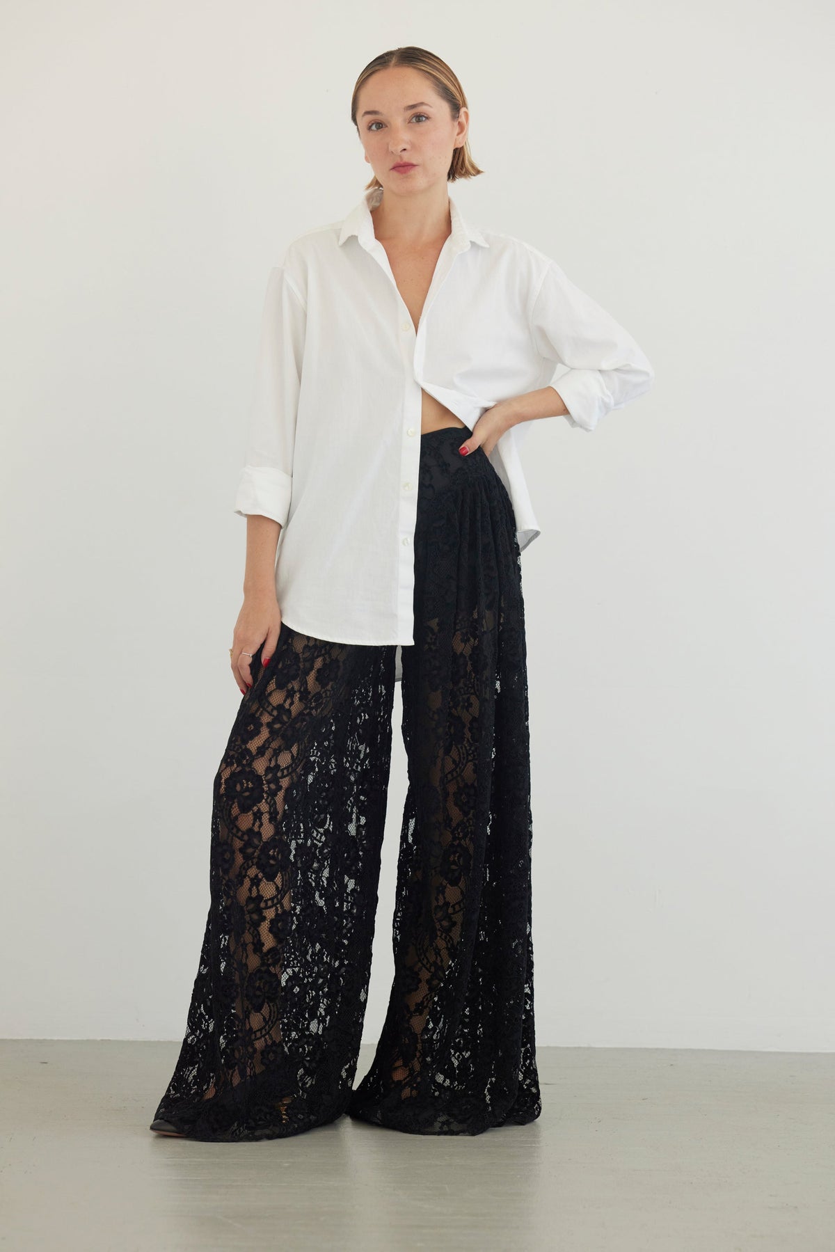 Victoria Pant in Lace Pants CHRISTINE ALCALAY - 14