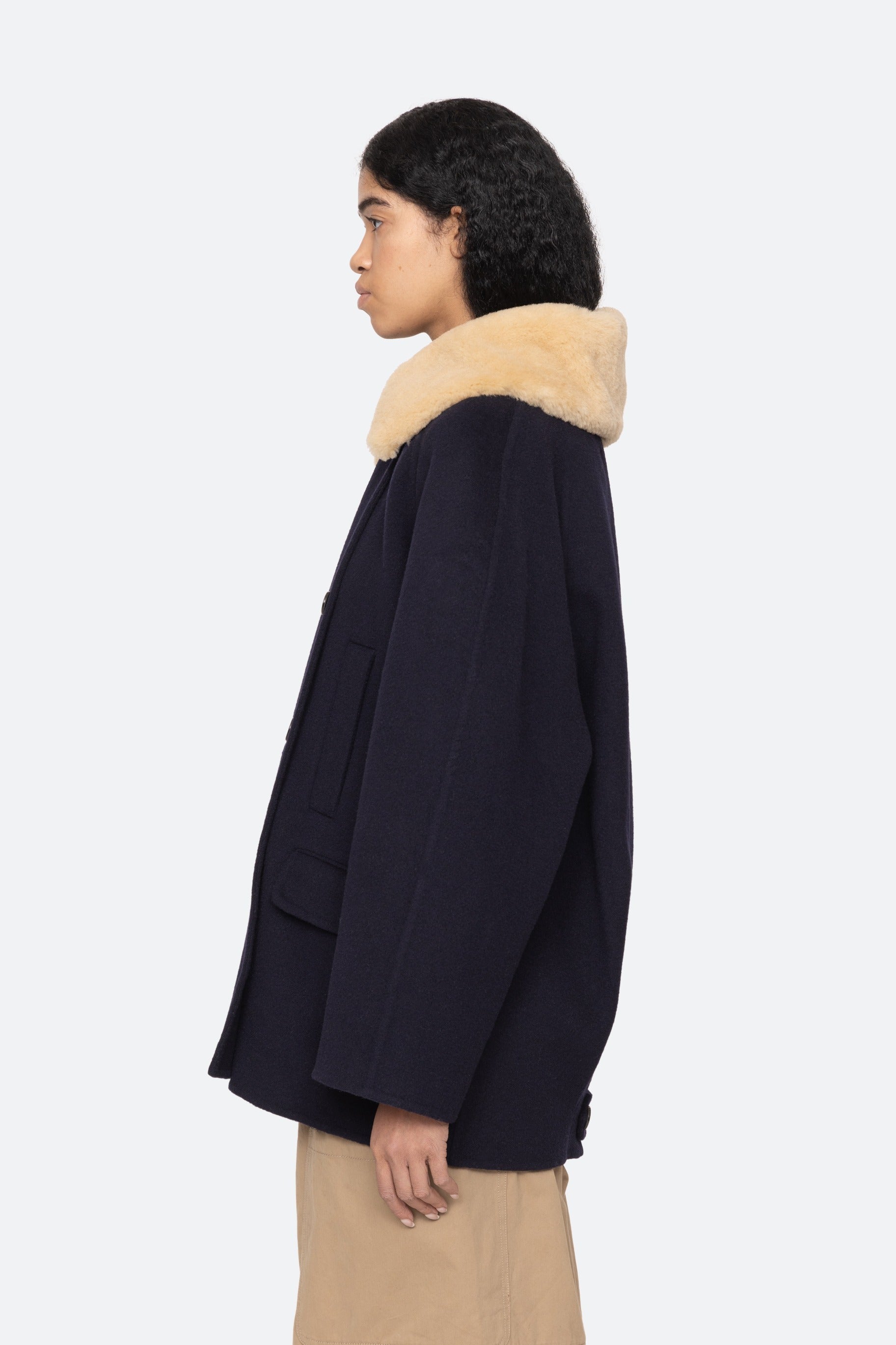 Astra Peacoat Jackets & Outerwear SEA NEW YORK