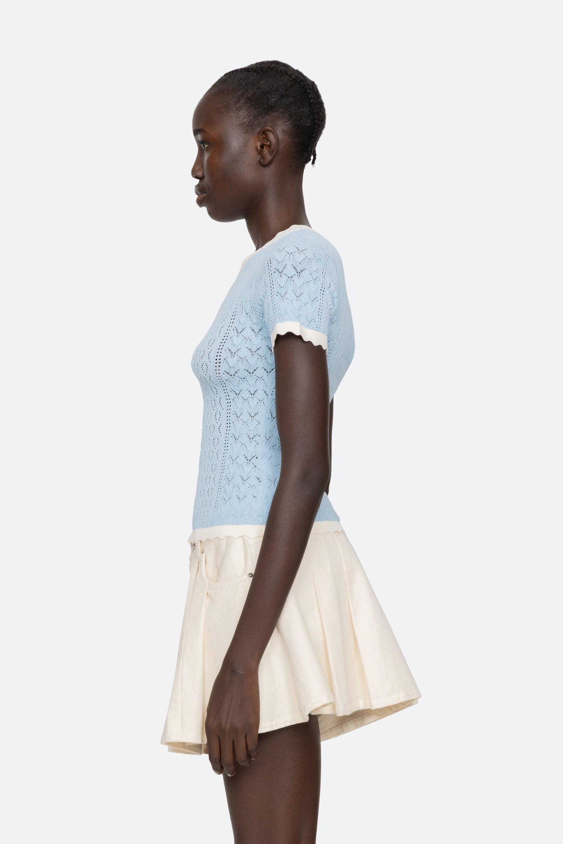 Georgia Knit S/S Top Tops SEA NEW YORK