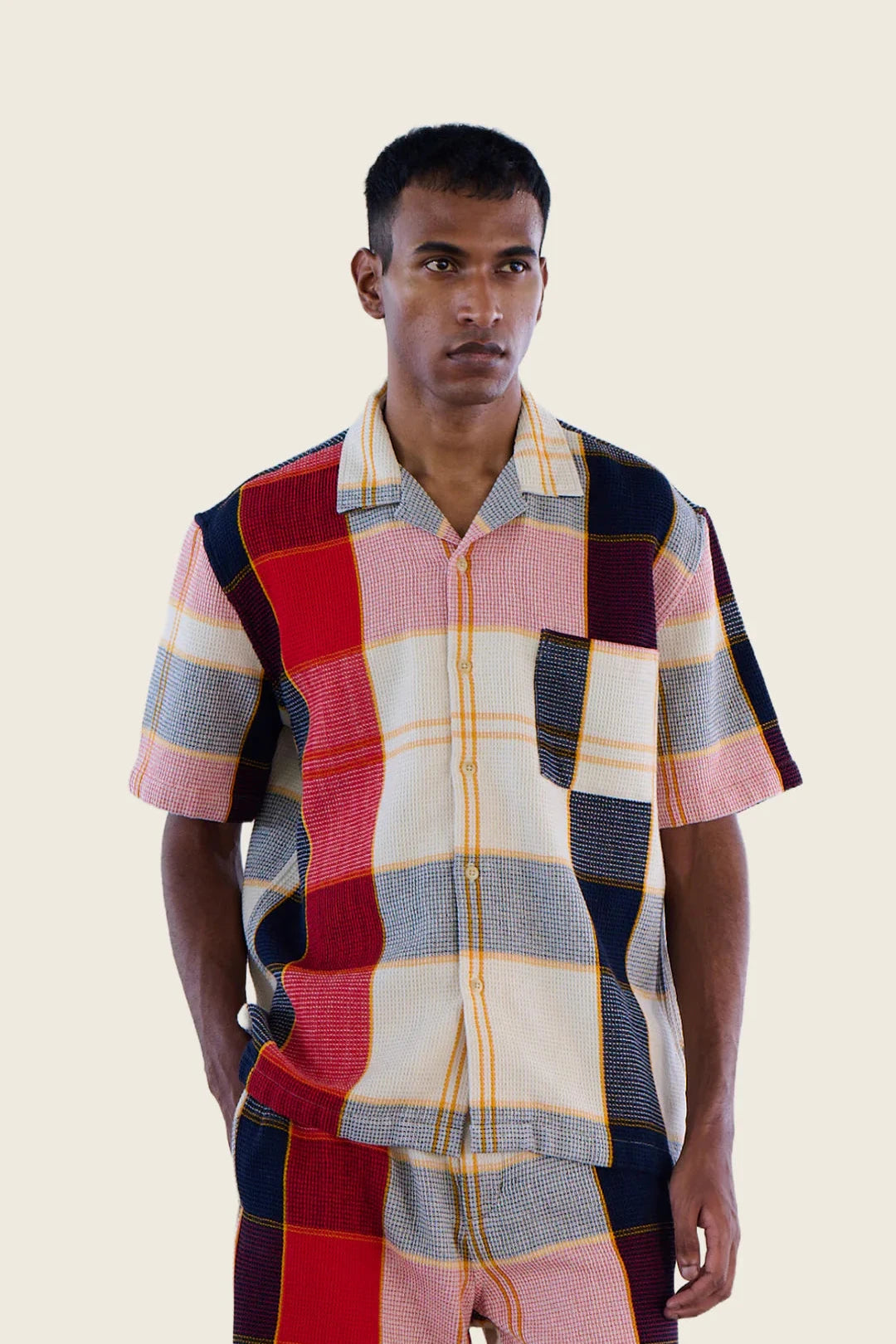 Lax Camp Collar Shirt Shirts Original Madras