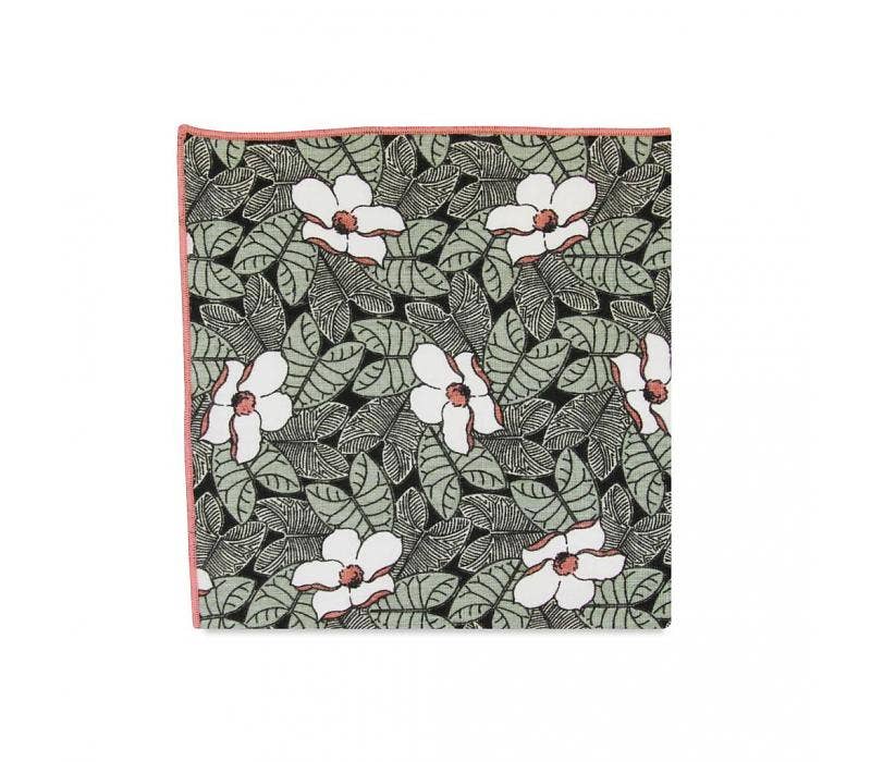 The Davis Floral Pocket Square Pocket Square Clothing