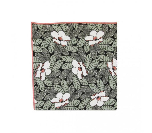 The Davis Floral Pocket Square Pocket Square Clothing