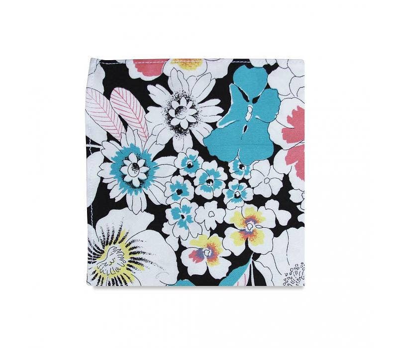 The Ennis Floral Pocket Square Pocket Square Clothing