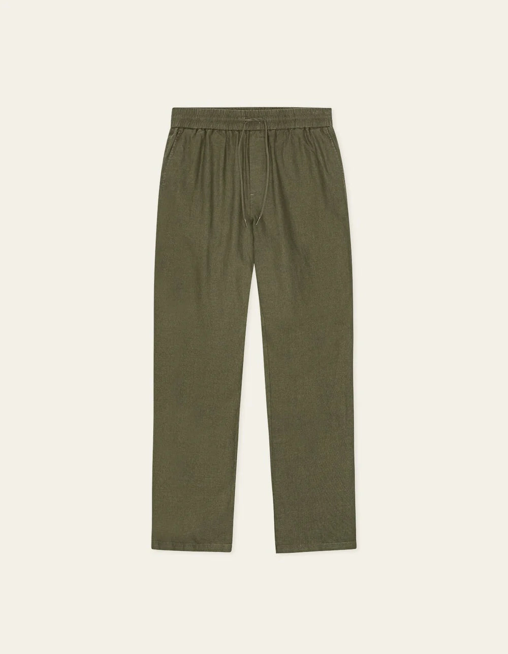 Patrick Linen Pants Bottoms Les Deux Olive Night S