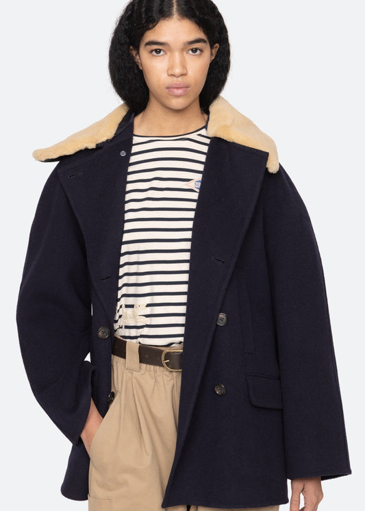 Astra Peacoat Jackets & Outerwear SEA NEW YORK