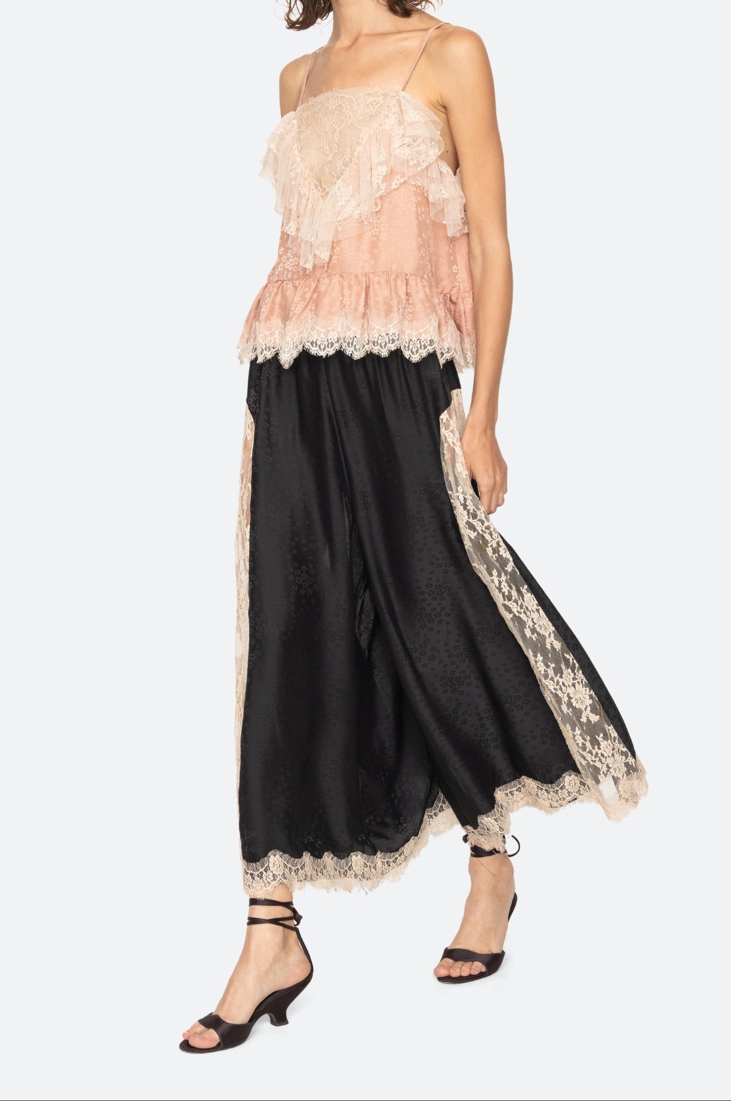 Ethen Solid Pants Bottoms SEA NEW YORK Black S