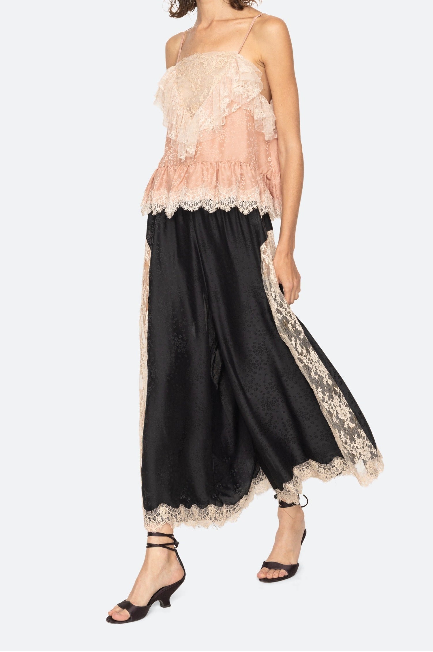 Ethen Solid Pants Bottoms SEA NEW YORK Black S