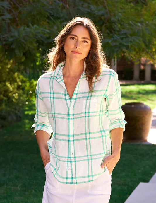 Eileen - Italian Linen Tops Frank & Eileen