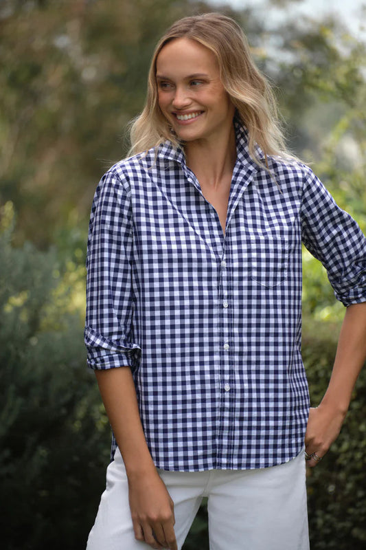 Eileen, Relaxed Button-Up Shirt - Superluxe Shirts Frank & Eileen