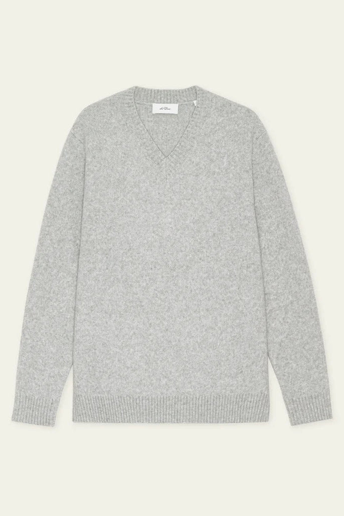 Melange V-Neck Knit