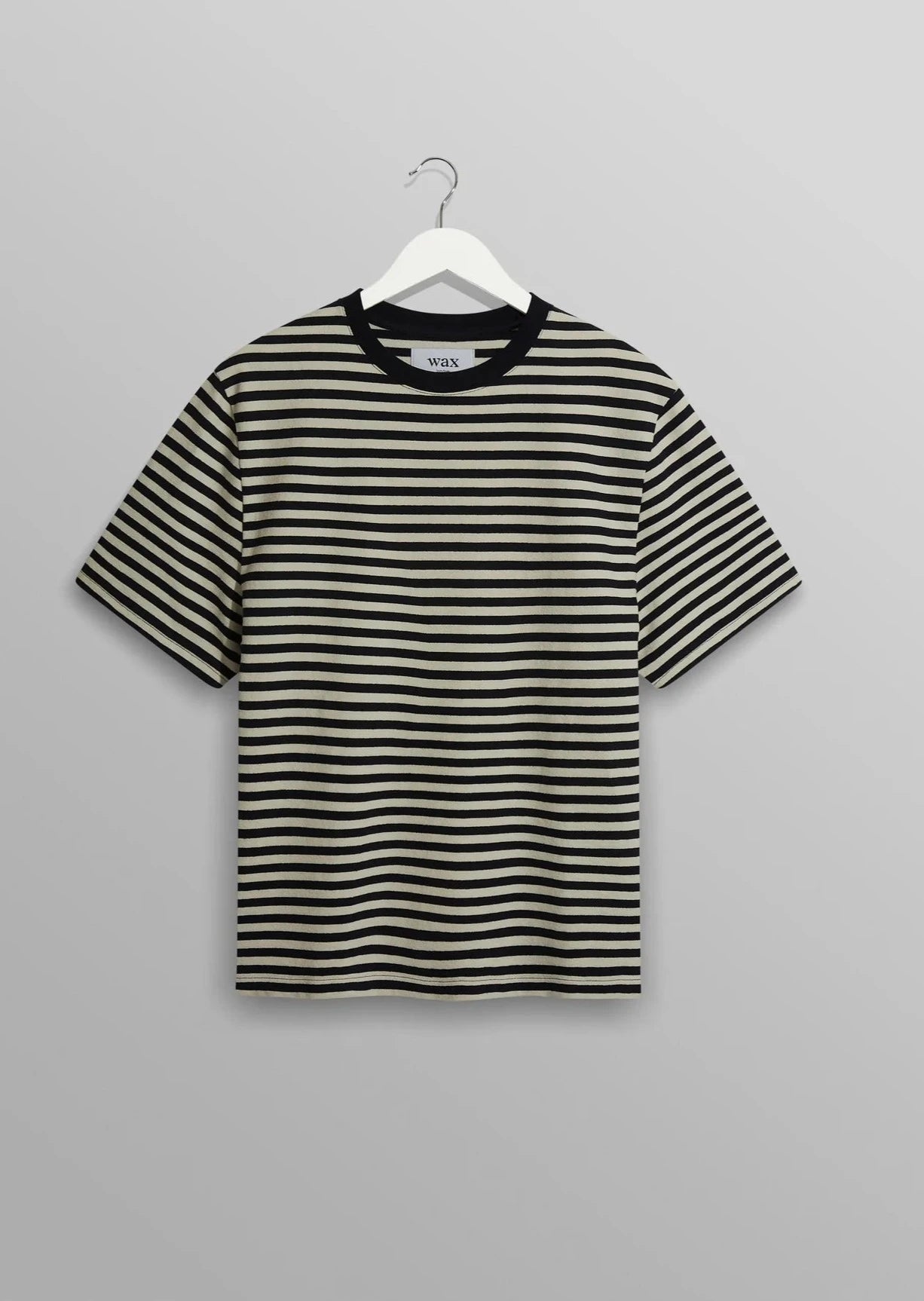 Dean S/S Tee T Shirt Wax London Navy/Ecru S 