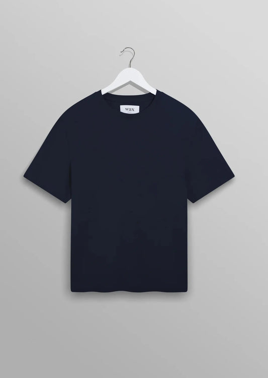 Dean S/S Tee T Shirt Wax London Navy S 