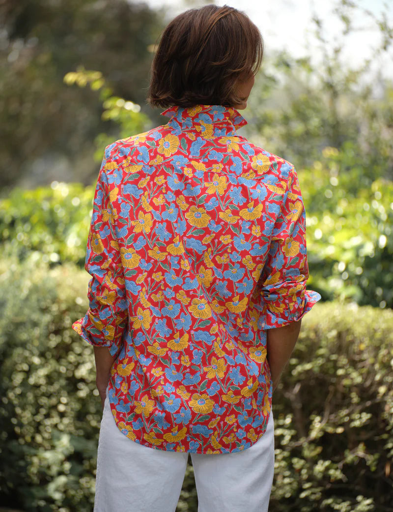 Eileen, Relaxed Button-Up Shirt - Liberty Shirts Frank & Eileen