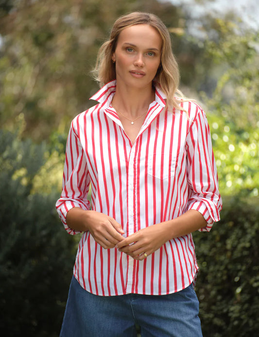 Eileen, Relaxed Button-Up Shirt - Superluxe Shirts Frank & Eileen