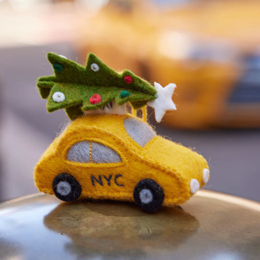 Holiday Taxi Ornament