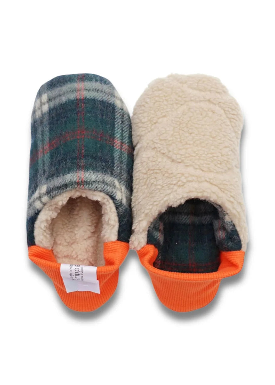 Shaggy Tartan Room Shoes Shoes Merippa