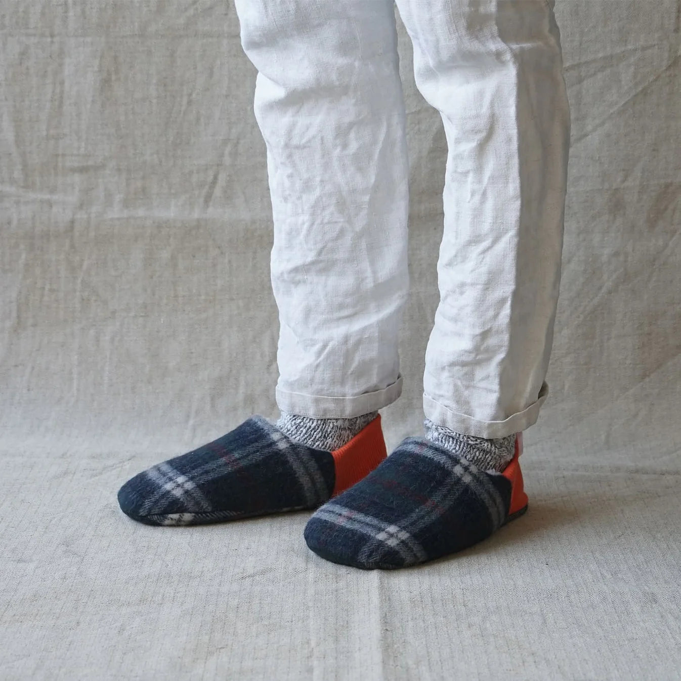 Shaggy Tartan Room Shoes Shoes Merippa