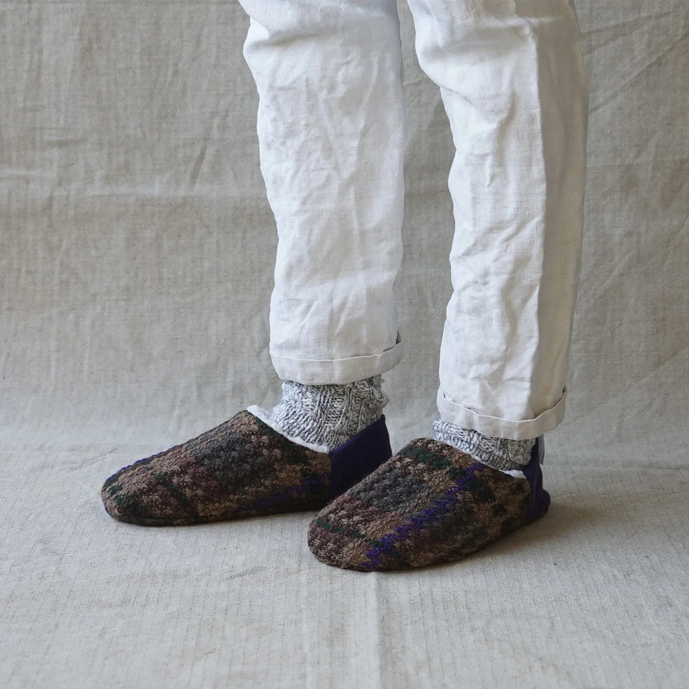 Roving Check Room Shoes Shoes Merippa