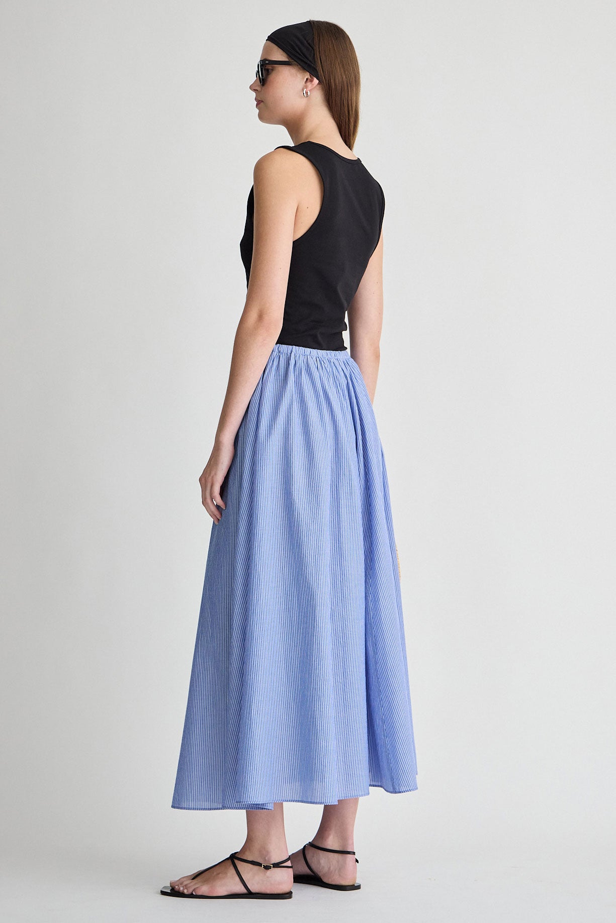 Hanne Tie Maxi Skirt Skirts Apiece Apart