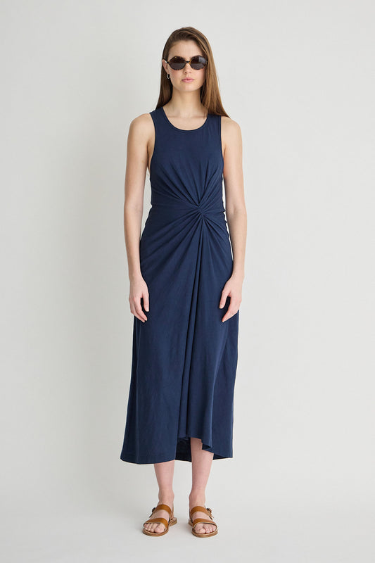 Elene Drip Tank Maxi Dresses Apiece Apart Navy XS