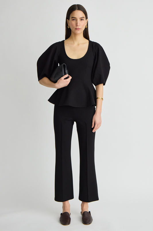 Ponte Rene Pull On Pant Pants Apiece Apart Black S