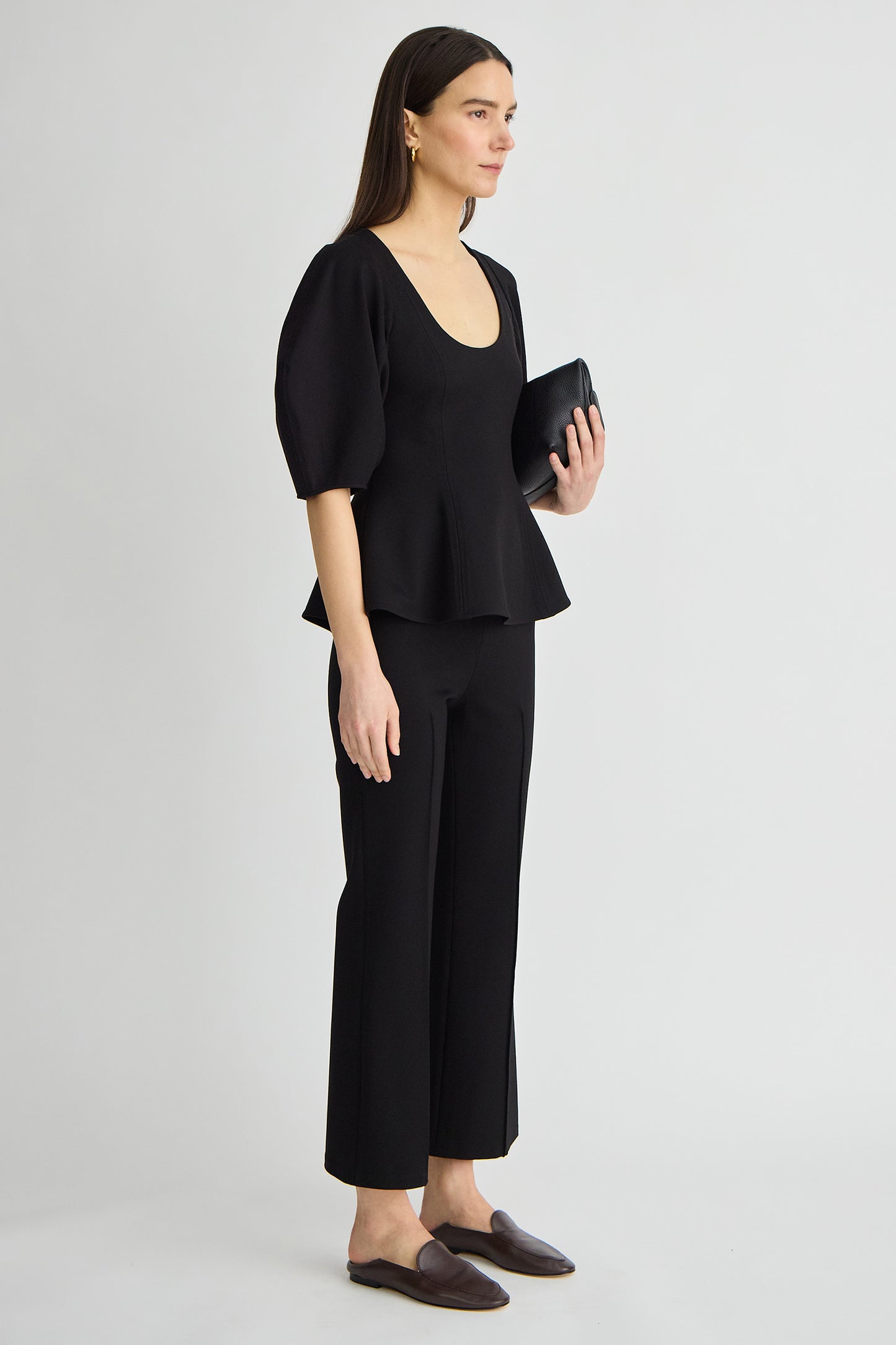 Ponte Rene Pull On Pant Pants Apiece Apart